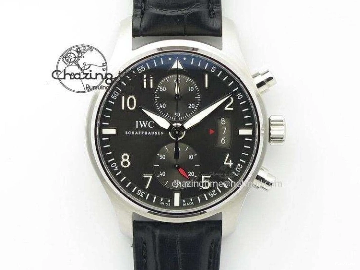 MIROTIME 0125 HighQuality Mark XVIII LAUREUS IW324703 Black Ceramic MKF Best Edition On Black Nylon Strap A 7218